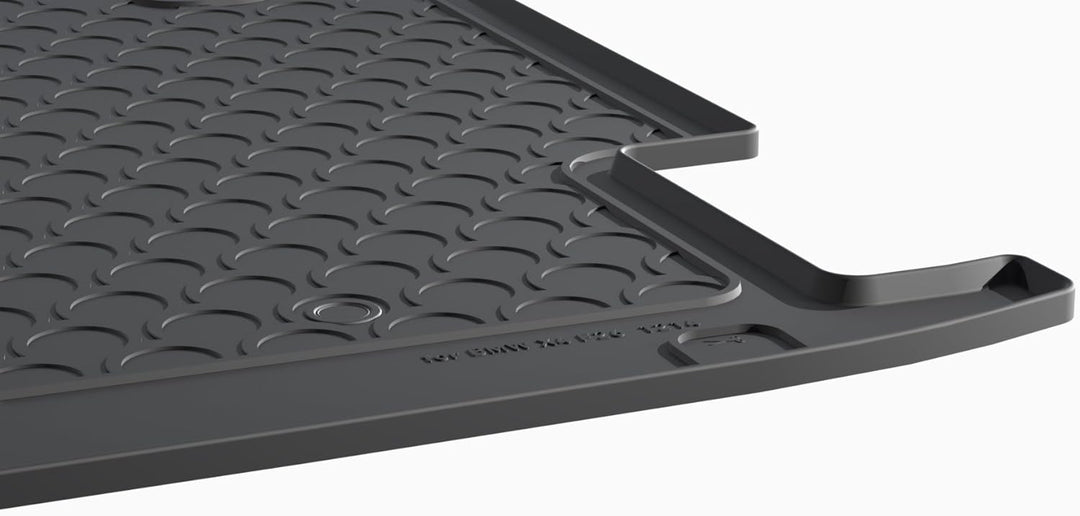 GLEDRING 1214 Rubbasol (Gummi) Kofferraumwanne passend für BMW X4 (F26) 2014-2018, Schwarz Kofferrau