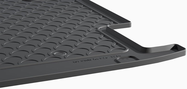 GLEDRING 1214 Rubbasol (Gummi) Kofferraumwanne passend für BMW X4 (F26) 2014-2018, Schwarz Kofferrau