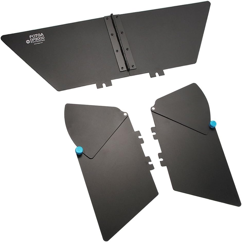FOTGA DP3000 M3 DSLR Swing Away Matte Box Kit mit Universalobjektiv-Donut-Set für alle Kamera-Rigs m