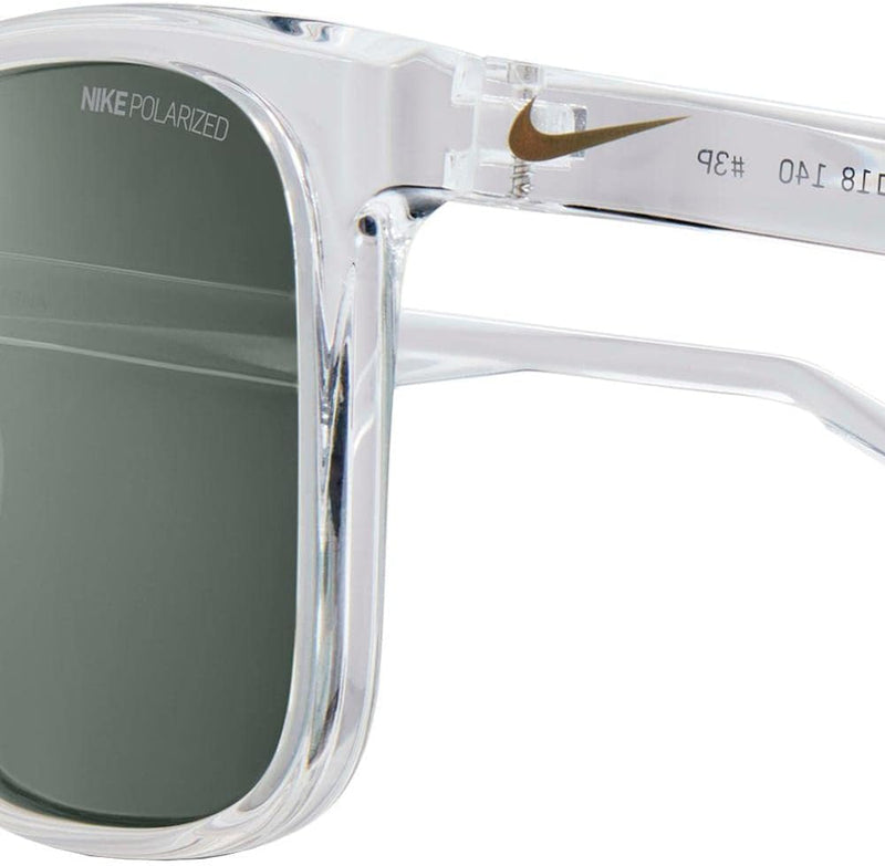 Nike Unisex Rave P Sunglasses 57 901 Clear Polar Green, 57 901 Clear Polar Green