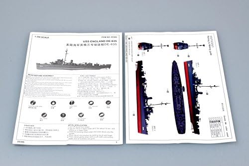 Trumpeter 05305 Modellbausatz USS England DE-635, Mittel