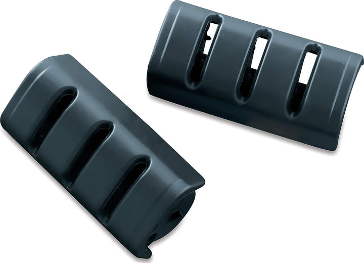 Kuryakyn Motorrad-Fussrasten Komponenten: Ersatzgummipads für grosse ISO- und Dreizack-Heringe, schw