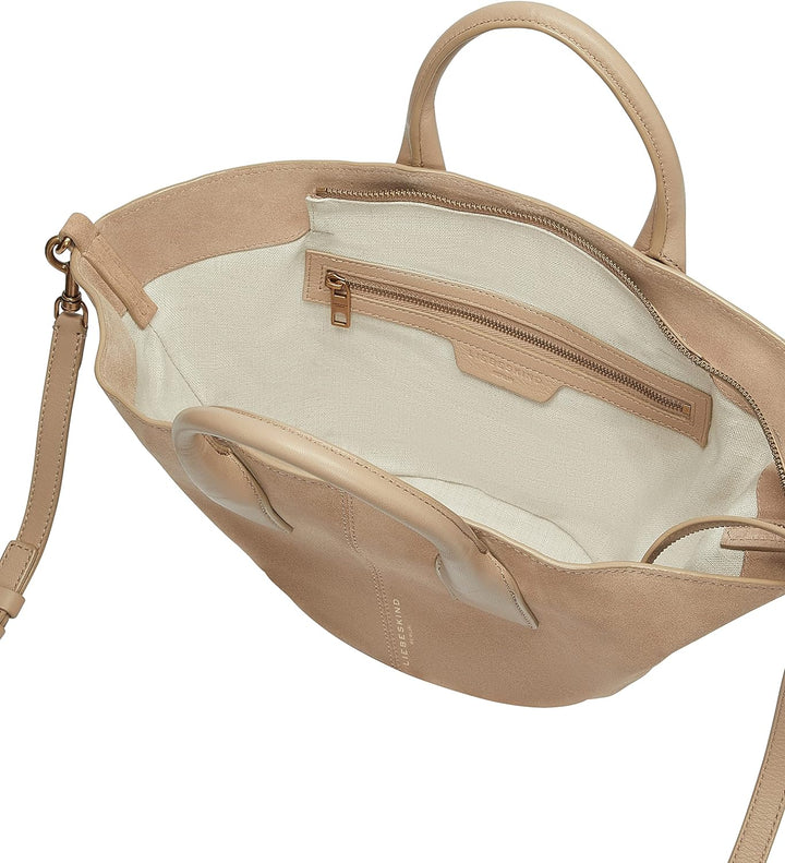 Liebeskind Damen Shopper S Natural, Natural