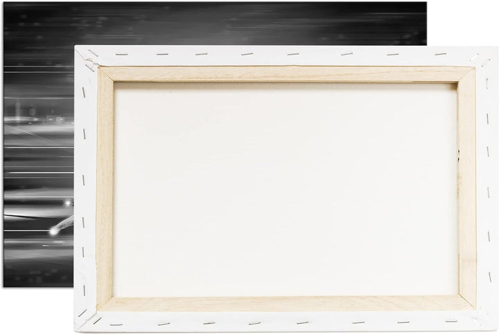 deyoli Geschwindigkeit der Cyber-Suprheldin Effekt: Schwarz&Weiss,Format: 80x60 als Leinwandbild, Mo