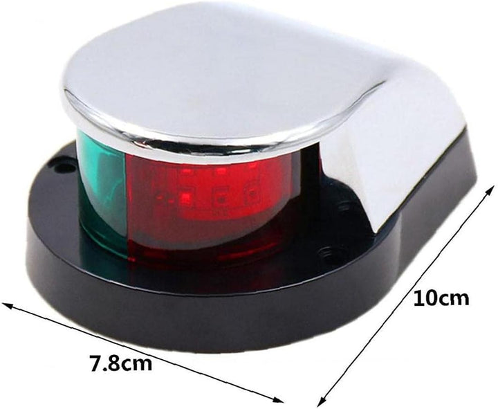 Ruluti 1pc Tragbarer Zuverlässige Weitdruck Marine-navigation Led-leuchten-ampeln Geeignet Für Yacht