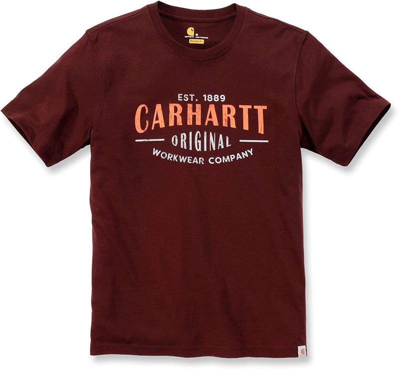 Carhartt 103665 Workwear Graphic S/S T-Shirt - Port - X-Small