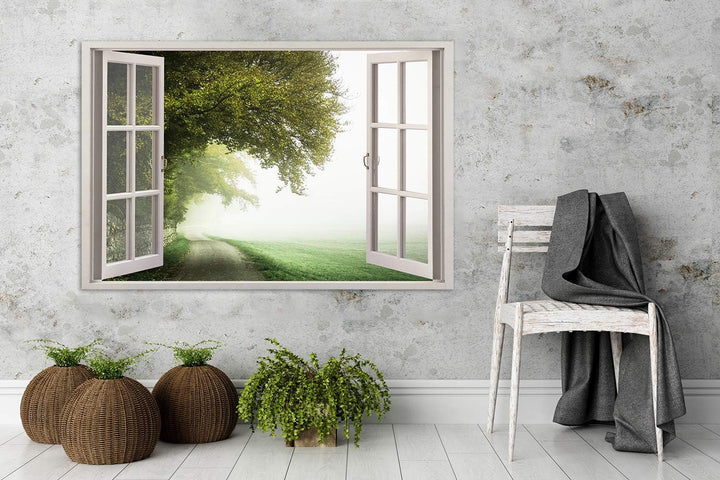 Feeby - Wandbilder Wohnzimmer 90x60 cm, Deko Paneel Bilder, Bilder für Schlafzimmer, Echter Gemalter