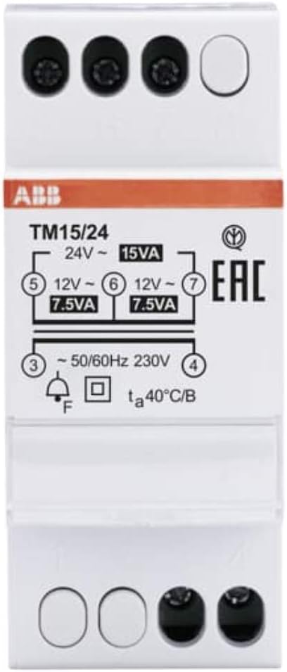 ABB TM15 12-24 V Transformator 15 VA