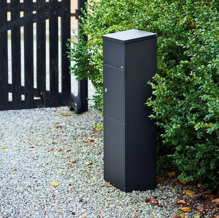 RAL7016 Paketbox Paketkasten XXL Anthrazitgrau Matt Paketbriefkasten Postbox abschliessbar 895x395x2