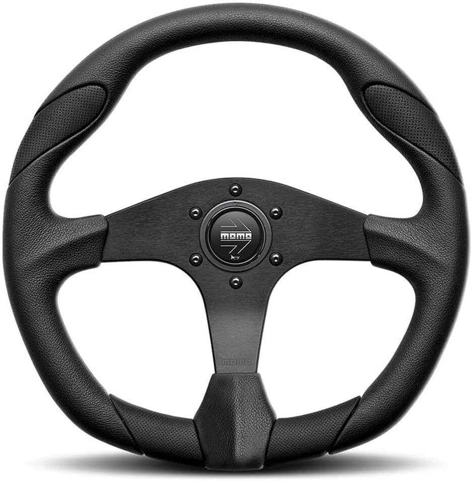 Momo VQUARK350BLK Volante Quark 350 Black