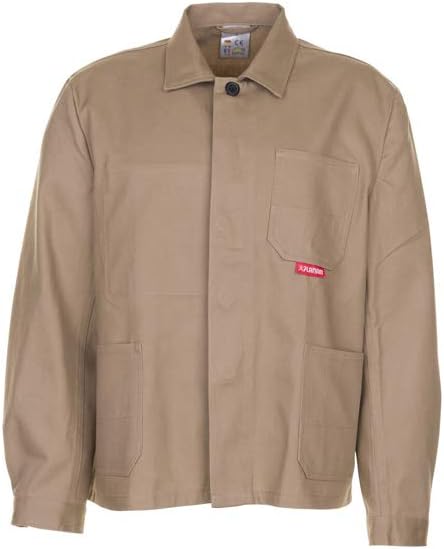 Planam 150 BW 290 Arbeitsjacke - Optimale Sicherheit und Komfort - Farbe: Beige - Grösse: 54 Khaki 5
