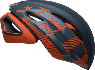 BELL Z20 Aero MIPS Rennrad Fahrrad Helm grau/orange 2020, M