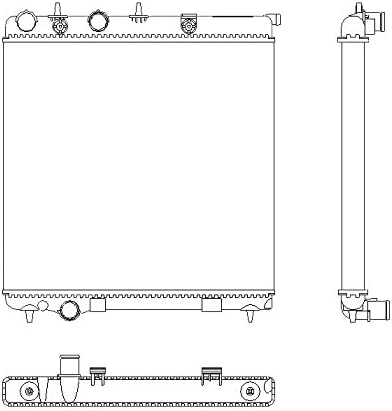 BEHR HELLA SERVICE 8MK 376 901-071 Kühler, Motorkühlung