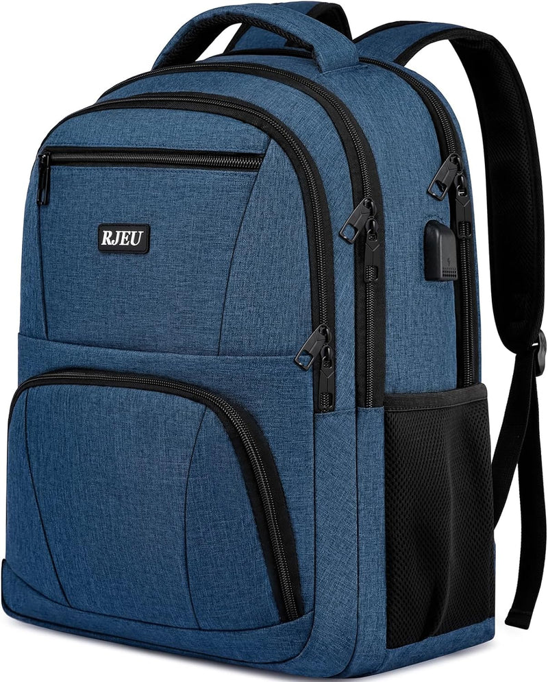 Rucksack Herren für Schule Laptop Rucksack 15,6 Zoll, Schulrucksack Jungen Teenager wasserdichte mit