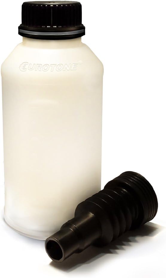 Eurotone Pulver Flasche für Kyocera Drucker - 850g - ca. 20000 Seiten - schwarzes Pulver für Wiederb