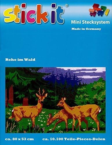stickit Mini Stecksystem Rehe im Wald ca. 10.100 Teile Nr. 41240