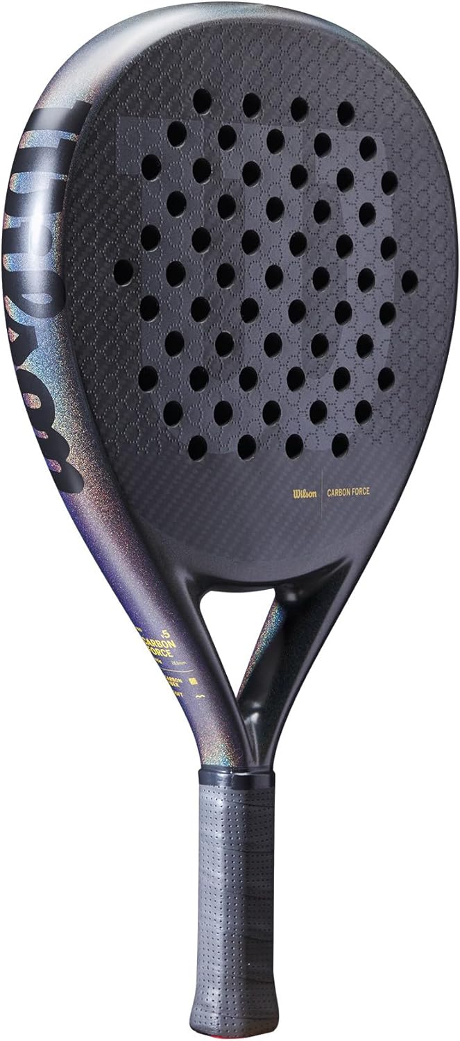 Wilson Padel-Schläger Carbon Force Pro, Carbonfaser/Eva, 365 g