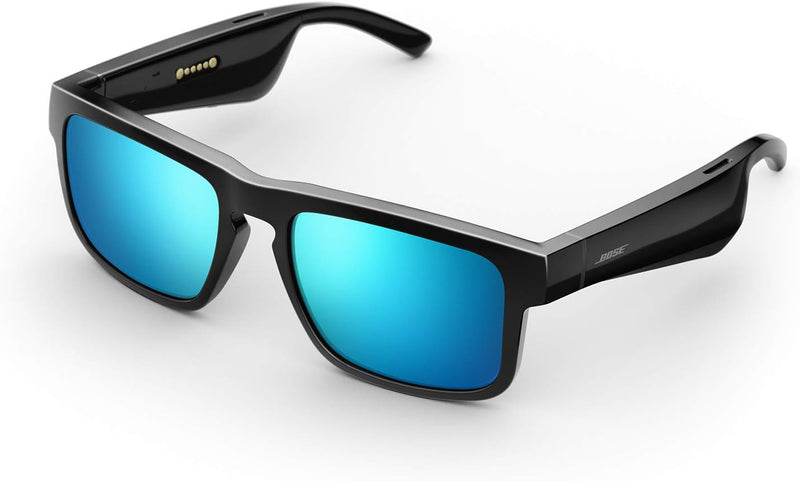 Bose Frames Brillengläser-Kollektion, Modell Tenor in Blau verspiegelt (polarisiert), austauschbare