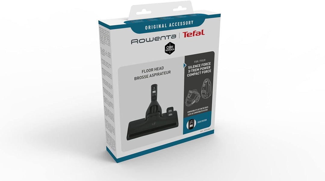 Rowenta Brosse Tous sols Pour aspirateur traineau ZR904801 Alle Bodenbürste, Schwarz