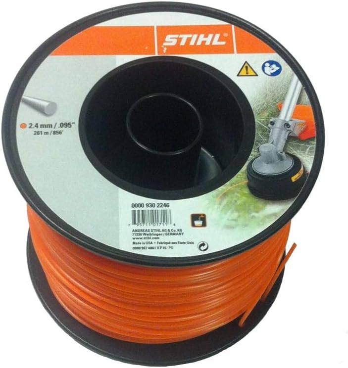 Stihl runde Freischneider- und Motorsense-Nylonschnur, 2,4 mm x 261 m, 00009302246, Originalteil