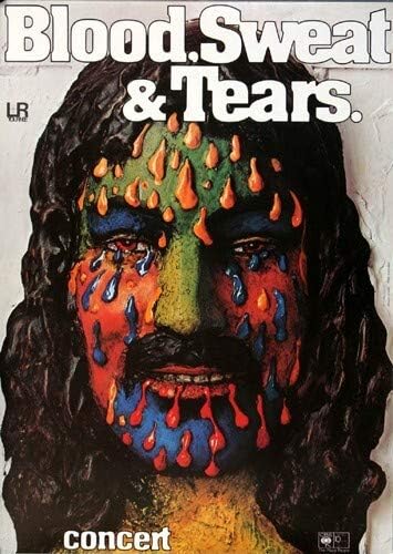 Blood, Sweat & Tears - No Sweat, Tour 1973 » Konzertplakat/Premium Poster | Live Konzert Veranstaltu