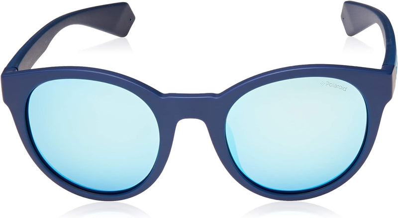 Polaroid Unisex-Erwachsene PLD 6063/G/S Sonnenbrille, Mehrfarbig (Blue), 52