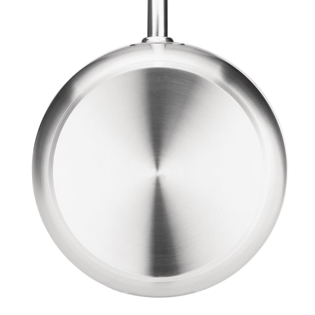 Vogue dreiwändige Pfanne, 280 mm, aus Edelstahl, Braten, Küche, Kochgeschirr 11(Ø)"/ 280mm, 11(Ø)"/