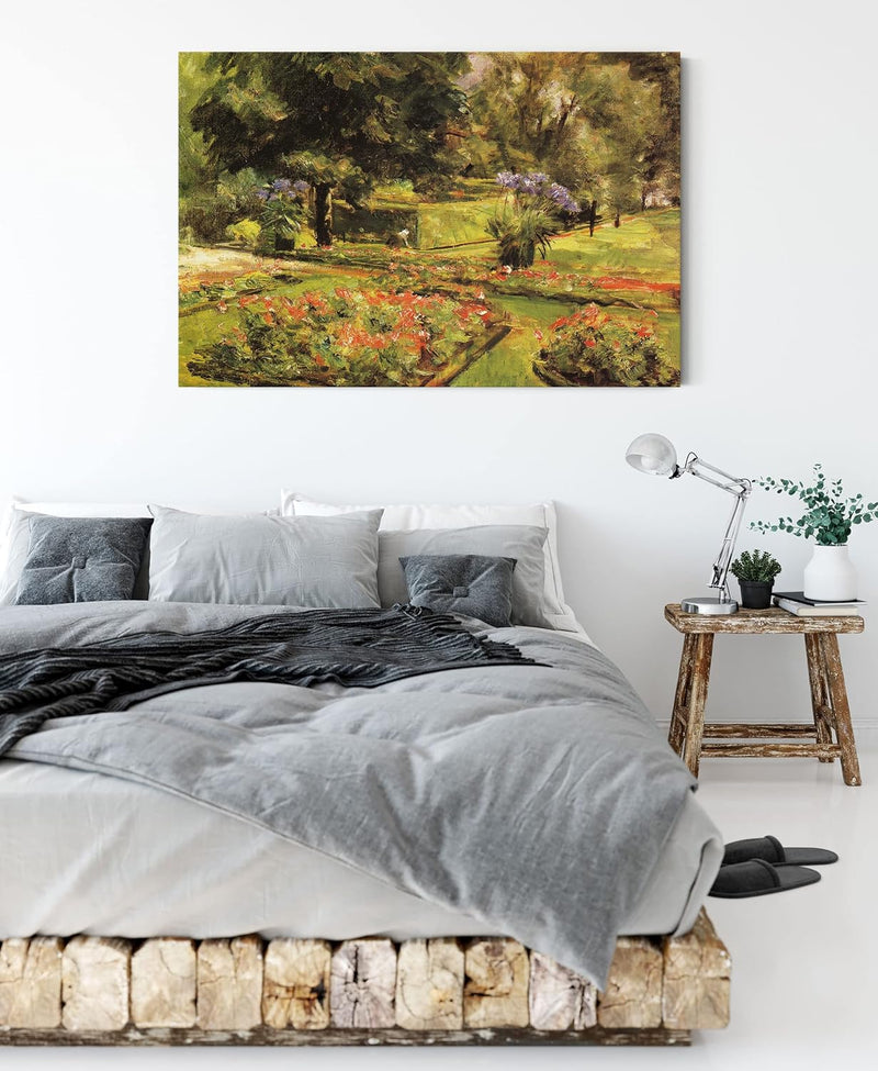 Generisch Max Liebermann - Wannseegarten als Leinwandbild / Grösse: 100x70 cm / Wandbild / Kunstdruc