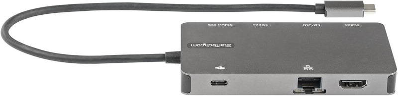 StarTech.com USB C Multiport Adapter-USB C auf HDMI 4K 30Hz/VGA Reiseadapter/Docking station-5Gbit/s