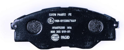 HELLA PAGID 8DB 355 019-811 Bremsbelagsatz - T2178 - Dicke/Stärke: 15.6mm - nicht für Verschleisswar