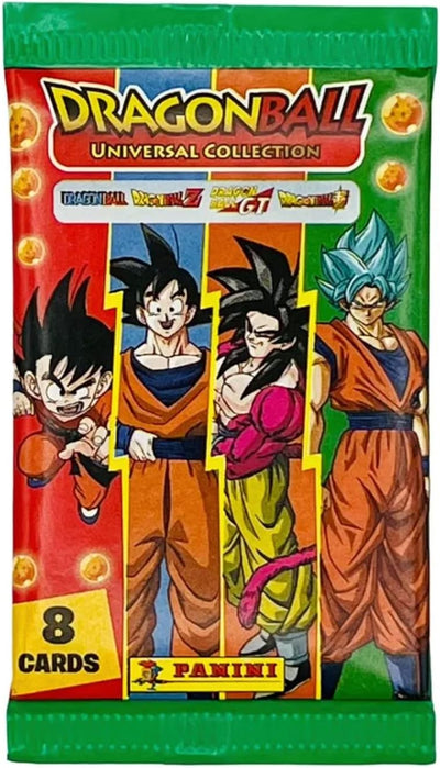 Panini Dragon Ball Universal Trading Cards (Flowpack-Box mit 18 Packs), Flowpack-box mit 18 Packs