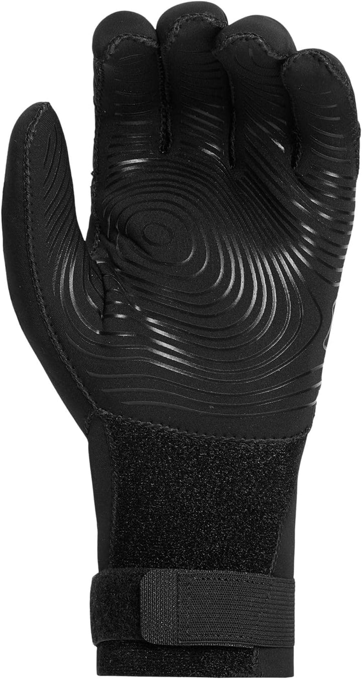 Mystic Roam 3mm Pre Curved Wetsuit Gloves 2023 - Black, S