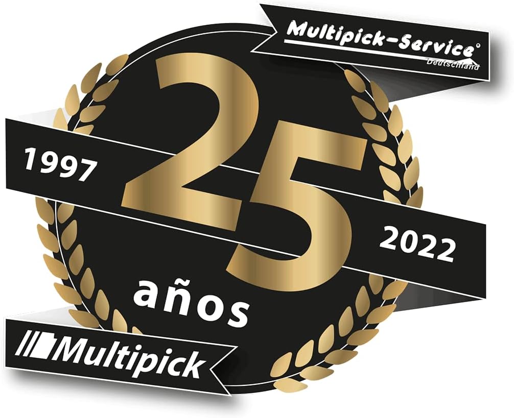 MULTIPICK Super Dietrich Set Profi [27 Teile] Türöffnungswerkzeug Set - Türöffner inkl. Türfallengle