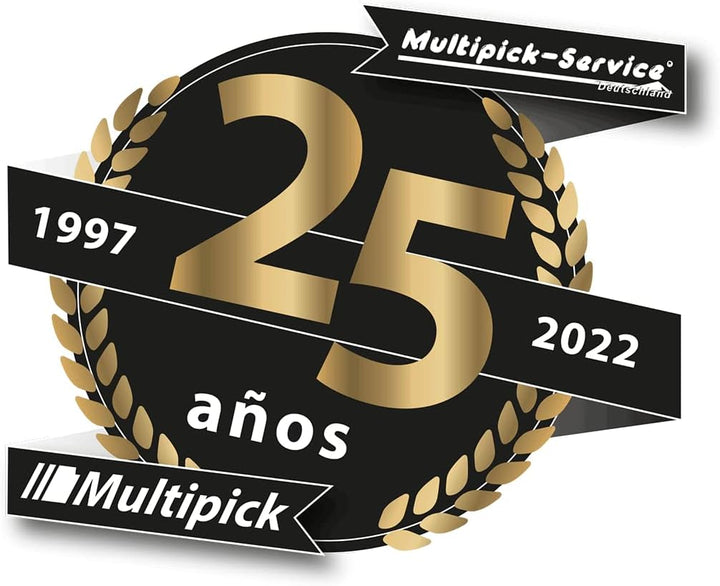 MULTIPICK Super Dietrich Set Profi [27 Teile] Türöffnungswerkzeug Set - Türöffner inkl. Türfallengle