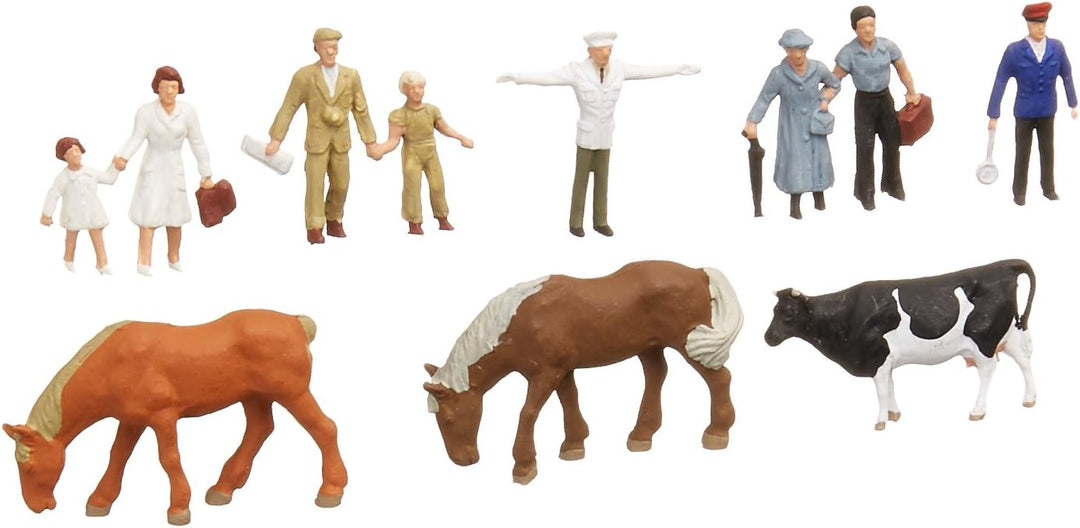 FALLER 153007 - Einsteiger-Set Figuren, 36 Stück