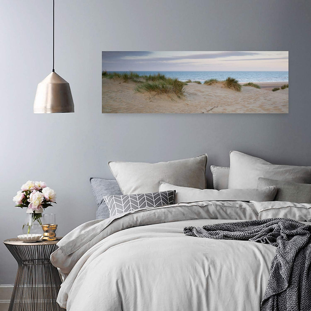 Feeby Bilder Meer Strand 150x50 cm Wohnzimmer Schlafzimmer Büro Flur Küche Wandbilder Modern Bild au