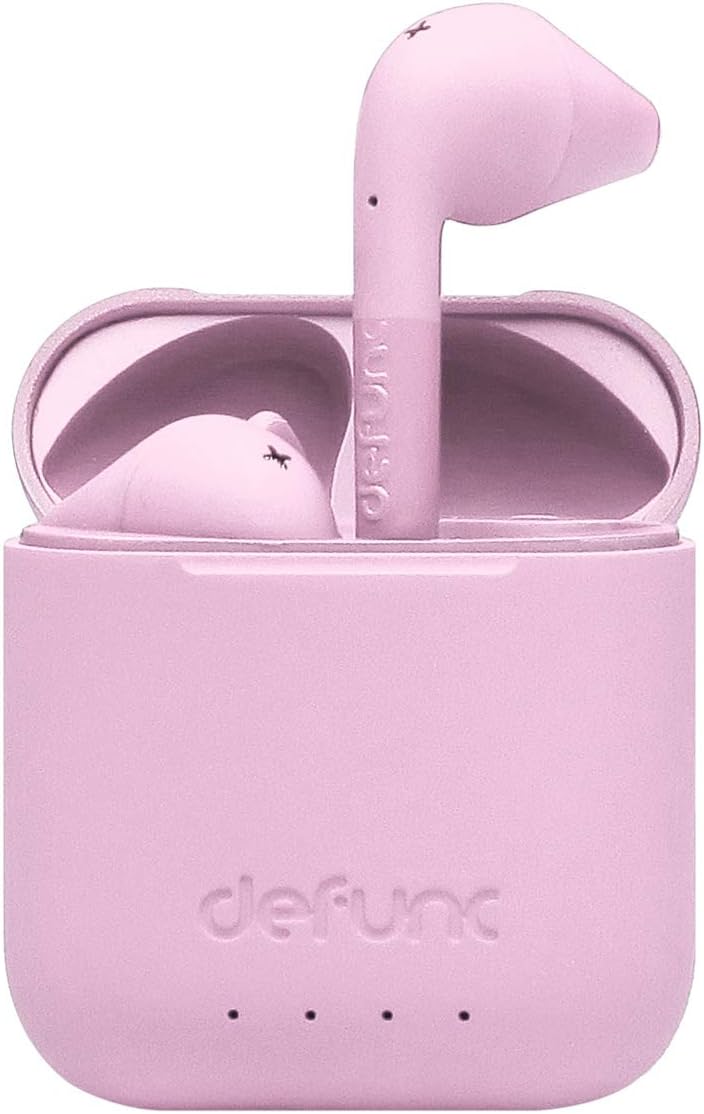Defunc Wireless Earbuds True Go Slim IPX4 Wasserdicht In-Ear 5.0 Bluetooth Stereo-Ohrhörer mit integ