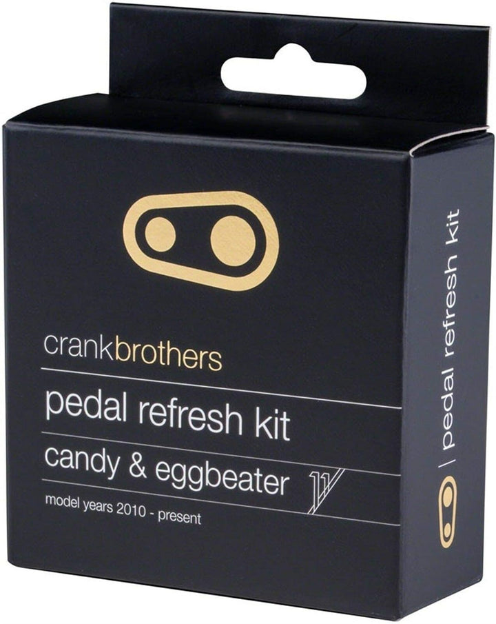 Crank Brothers Unisex-Adult Pedal Repair Ped Refresh Kit Eggbeater/Candy 11, Black, BLAU