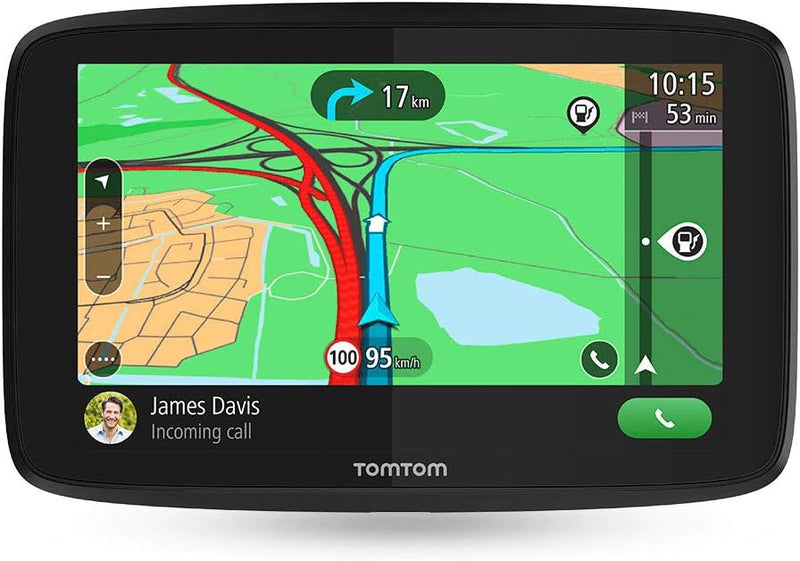 TomTom Navigationsgerät GO Essential & Duales USB Auto-Schnellladegerät, 2,4 A pro Anschluss, geeign