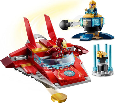 Bonbell Lego Marvel Avengers Iron Man vs. Thanos 76170 Cool, Sammlbar Superhero Building Toy for Kid