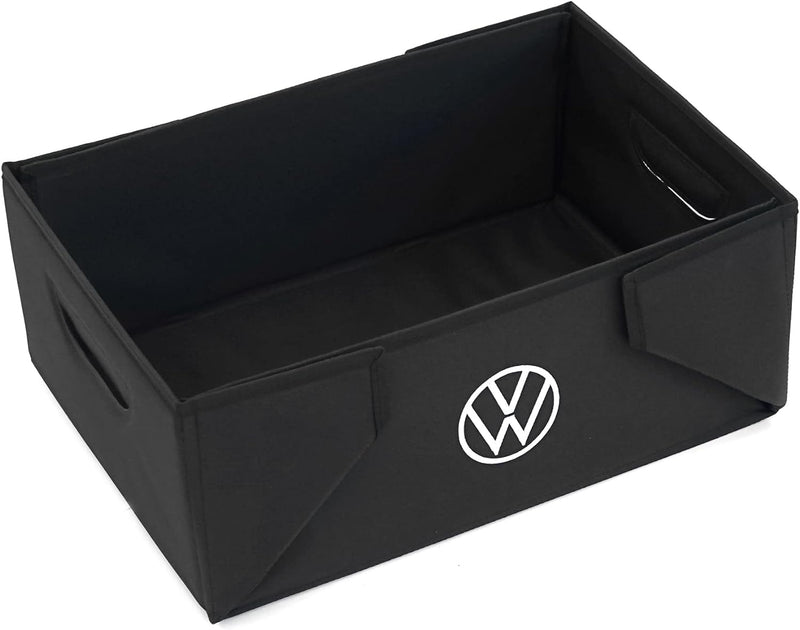 Volkswagen 7T0061109A Faltbox Tasche Box Kofferraumbox Einkaufskorb Faltkiste, schwarz