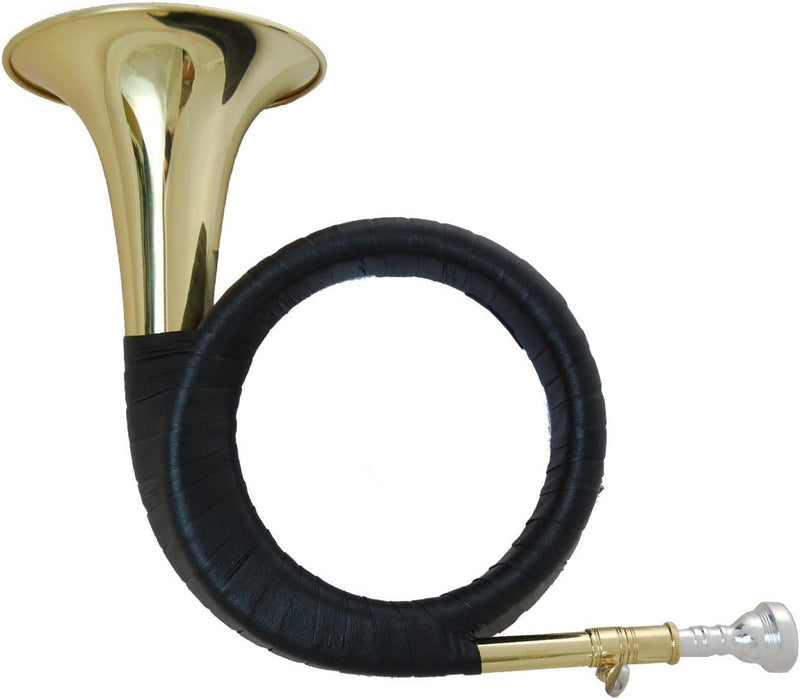 Tuyama® TJG-201 Jagdhorn Fürst-Pless-Horn in B Posthorn (traditionelle Bauweise)