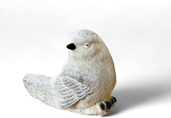 Radami Vogeltränke Vogelbad Wasserstelle Vogelbecken Schildkröte GRAU mit Vogel ca.4,6kg