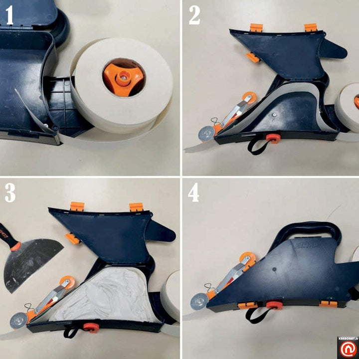 EDMAPLIC Fugenabroller mit Winkelrolle