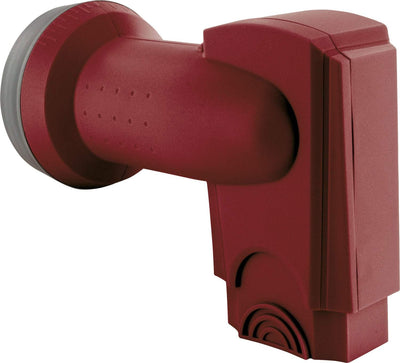 Schwaiger extrem hitzebeständig Sun Protect Twin-LNB Ziegelrot