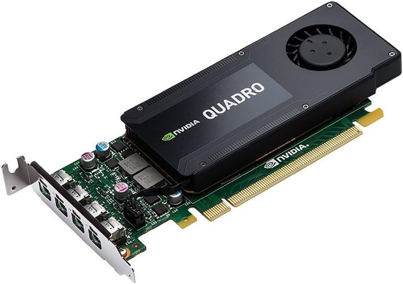 PNY NVIDIA QUADRO K1200 professionelle Grafikkarte 4 GB GDDR5 PCI-Express Low Profile 4K 4 x DP (VCQ