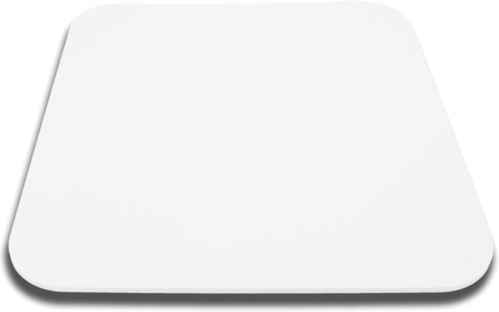 Gleitbrett aus Acryl | weiss glänzend | 33x28cm für Thermomix TM5 TM6 TM31 und vielen weiteren Küche