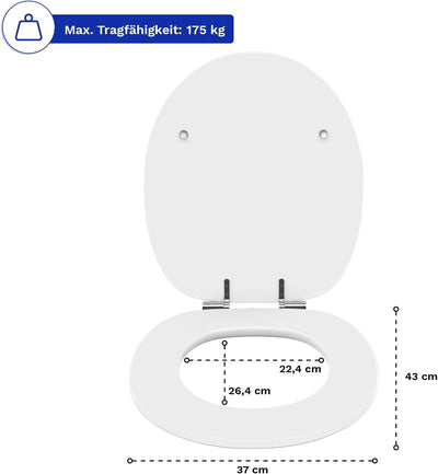 shelfmade Klodeckel mit Absenkautomatik Motiv aus MDF - Toilettensitz mit Absenkautomatik Motiv abse