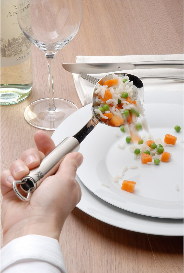 WMF Profi Plus Küchenhelfer Set 6-teilig, Hängeleiste mit 5 Helfer, Schöpflöffel, Schaumlöffel & Pro
