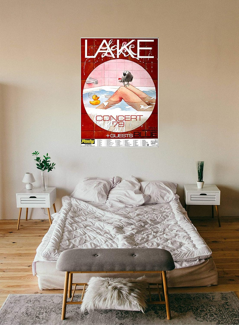 Lake - Paradise Island, Tour 1979 » Konzertplakat/Premium Poster | Live Konzert Veranstaltung | DIN